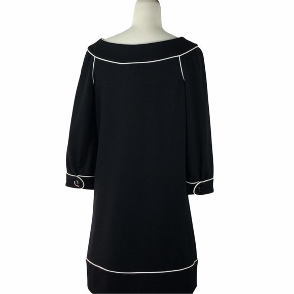 Geoffrey Beane Sport Vintage Black Dress, Size 2 - Picture 4 of 6